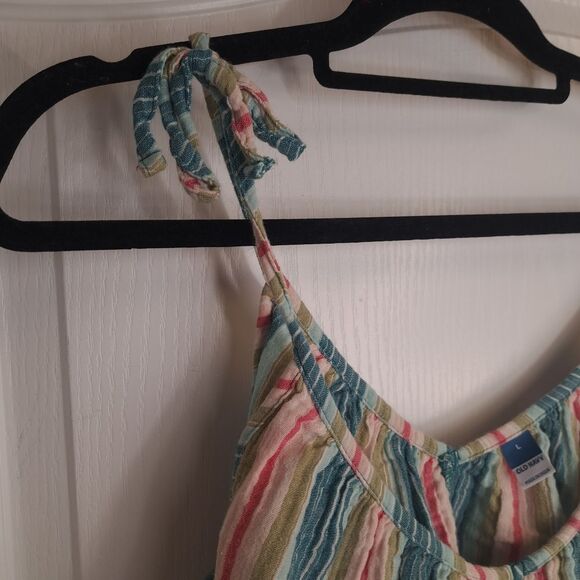 Striped Multicolor Women's Top 70's - Picture 3 of 5